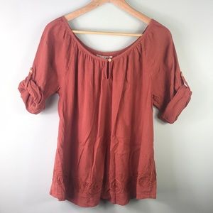 Lucky Brand Peasant Top